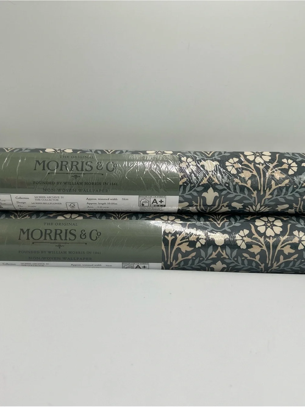 Arts & Crafts William Morris Bellflower Wallpaper (2 rolls) Regular price 600.0